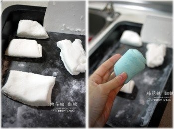 step6: 接著就依自己需求，加入食用色素來染色。