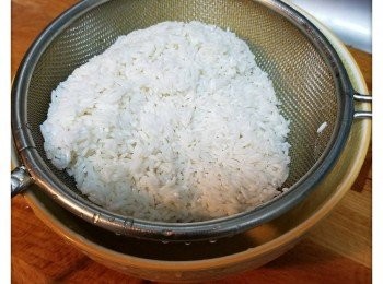 step4: 米隔水備用