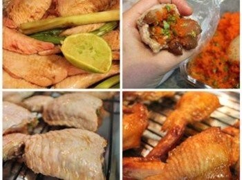 step3: 將<span class="group_2">醃醬</span>調勻, 與去骨的雞翅醃入味 (** 雞翅醃的時間最好可以醃隔夜, 如果等不及, 至少要醃1小時入味)