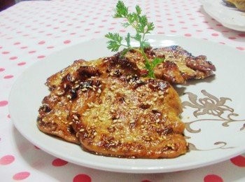 step7: 美味又下飯的照燒豬排就完成囉~