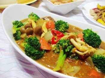 step8: 8.香濃美味的椰奶咖哩燉菜就完成囉~~