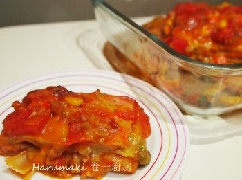 step6: 入焗爐 200度 20分鐘 .
完成.