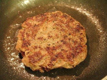 step2: 兩面煎到自己喜歡的熟度