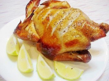 step6: 鮮美好滋味的果醋蜂蜜烤全雞就完成囉~~