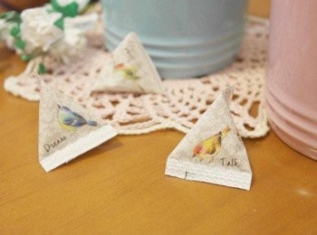 step8: 一旁可愛的小鳥是砂糖唷!!!滿分滿分❤