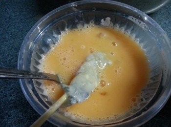 step7: 再沾滿蛋漿