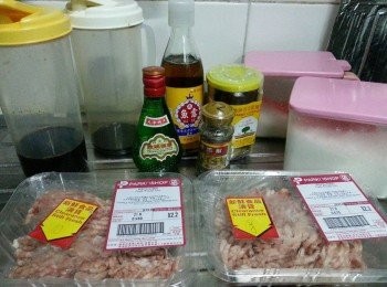 step1: 準備好以上材料, 全部加入