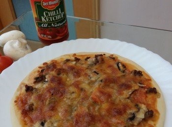 step8: 放入已預熱攝氏200度的焗爐焗17分鐘. 出爐上碟便可享用.