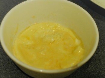 step3: 再加熱15秒，再攪拌，再加熱。至自己喜歡的程度便可