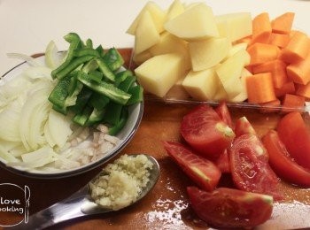 step2: 切好材料