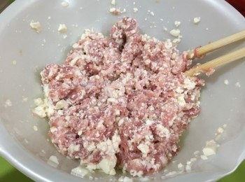 step4: 用筷子或匙攪均混合