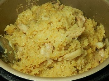 step9: 香噴噴的米糕完成