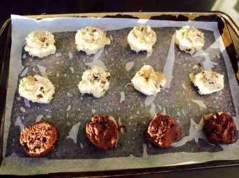 step7: 切成約1公分厚度, 放入烤箱