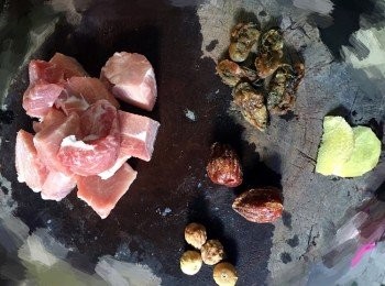 step2: 準備好其他材料。