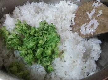 step4: 加入白飯中