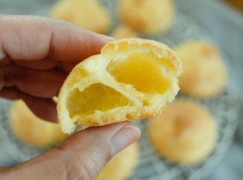 step10: 做得好的泡芙，裡面是空心的