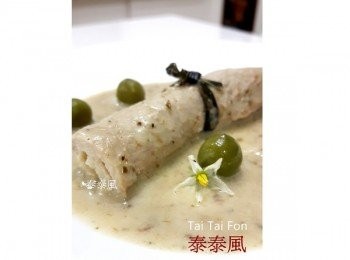 step16: 再加到煮好的綠咖哩裡面就完成囉