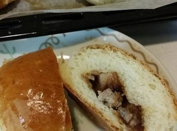 step4: 焗爐預熱180度15分鐘，焗20分鐘。入爐前上蛋液。