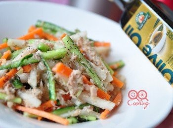 step9: 一道清爽的涼拌上桌享用囉!開始享受得意的一天吧!