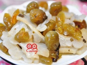 step3: 一道簡單又清爽消暑的紫蘇梅苦瓜片料理完成囉!來一片吧!