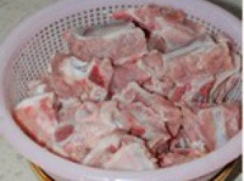 step3: 排骨洗淨瀝乾水份