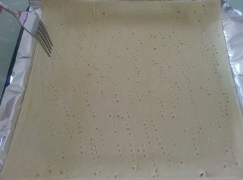 step1: 將酥皮解凍。