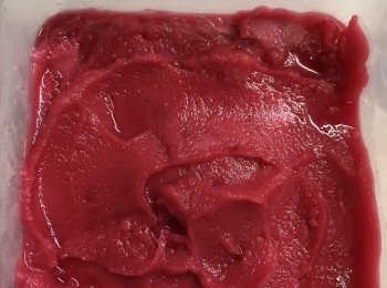 step8: 放入冰箱雪3小時。