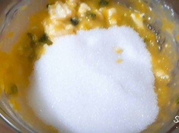 step5: 再加入糖拌勻