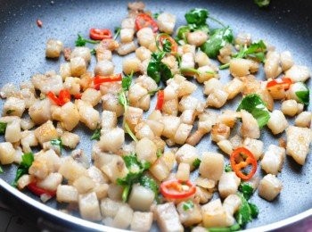 step7: 稍稍拌炒數下就完成囉!