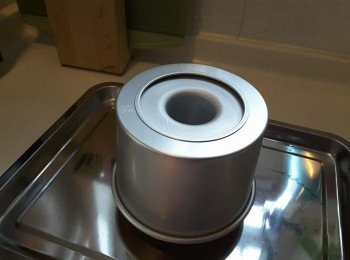 step14: 立即倒扣, 待完全涼透才脫模。