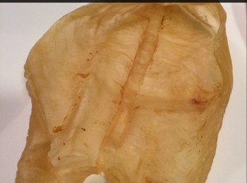 step1: 出了2021更新版
幾年前一個陪月顧問好友教的方法，好受歡迎。MrsLazy最近再改良了，發出來的效果非常理想！

👉🏻 只用幾片薑
👉🏻 3個簡單步驟
👉🏻 辟走腥味
👉🏻 不走膠質，發出又大又厚花膠
👉🏻 一次過分享傳統 & 電飯煲做法 

發出來的花膠大過包仔個頭，長過MrsLazy隻手！！ 

新版請參考YouTube視頻 ： https://youtu.be/7w5due7-aDA
*********************

[1] 簡單用水喉水冲洗花膠
花膠始終