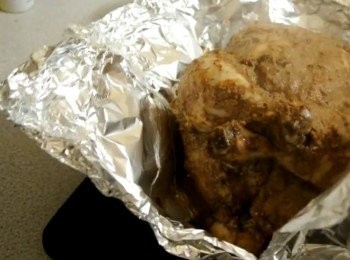 step5: 放入已預熱焗爐，200度焗1小時