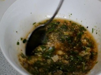 step1: 將所有調味料(除橄欖油)混合