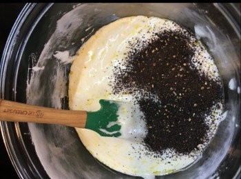 step5: 加入茶葉搞混。