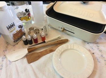 step1: Pancake 粉開水