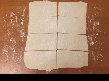 step8: 切開8份。