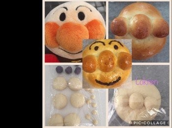 step5: 1. 餡料的部分可以用<span class="group_2">其他</span>材料代替
2. 第二次發酵後，可能要整理一下臉珠和鼻子才放入焗爐
3. 麵包焗後要放涼後才能畫上表情，否則朱古力漿會溶掉