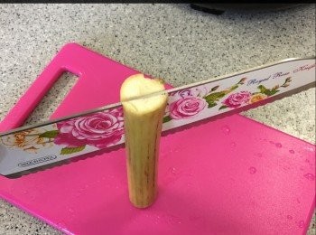 step2: 竹庶洗淨開半