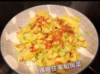 step4: 留返少許櫻花蝦最尾灑上面