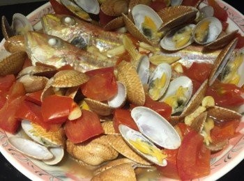 step4: 水滾後，落鍋蒸10分鐘，完成！