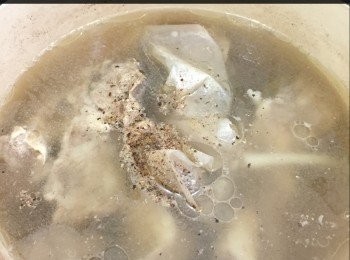 step4: 2小時後加鹽