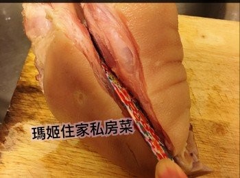 step9: 放凍後👉🏻去骨