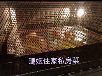 step7: 開焗爐200度焗20分鐘