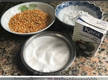 step1: 馬豆沖洗好，浸水1小時。