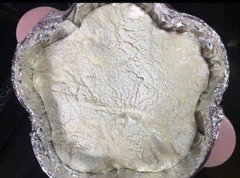 step8: 發酵好會見到麵粉裂紋～ 好靚！