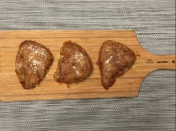 step10: 預熱後改用220度焗18分鐘至金黃。