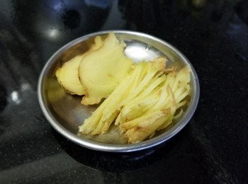 step1: 薑絲