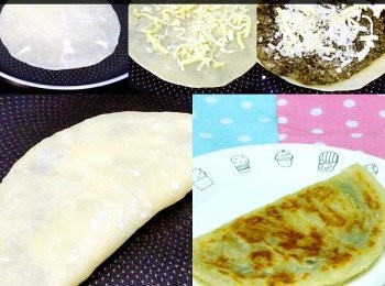 step3: 片刻... 反轉煎至金黃即可！