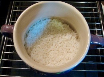 step3: 蒸完十五分鐘接近七成熟。