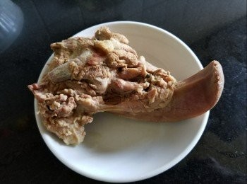 step12: 豬脷煲1'1/2小時取出